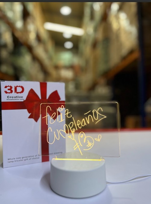 Miniatura 3 de LAMPARA CREATIVA TABLERO LED DE NOTAS